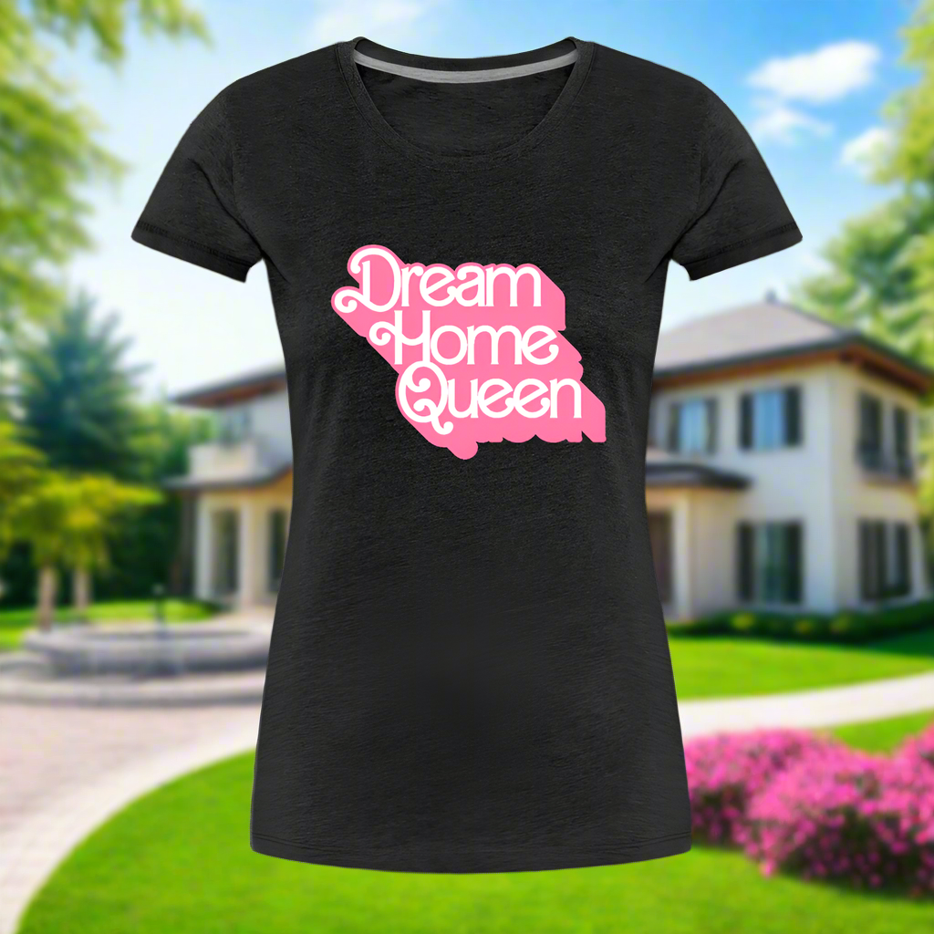 Dream Home T-Shirt - charcoal grey