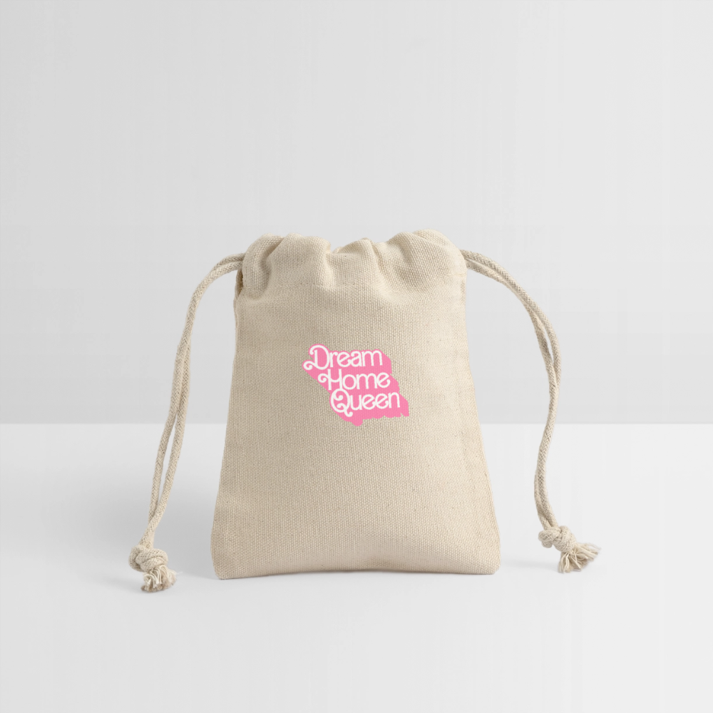 Dream Home Queen Gift Bag - Pink - Natural