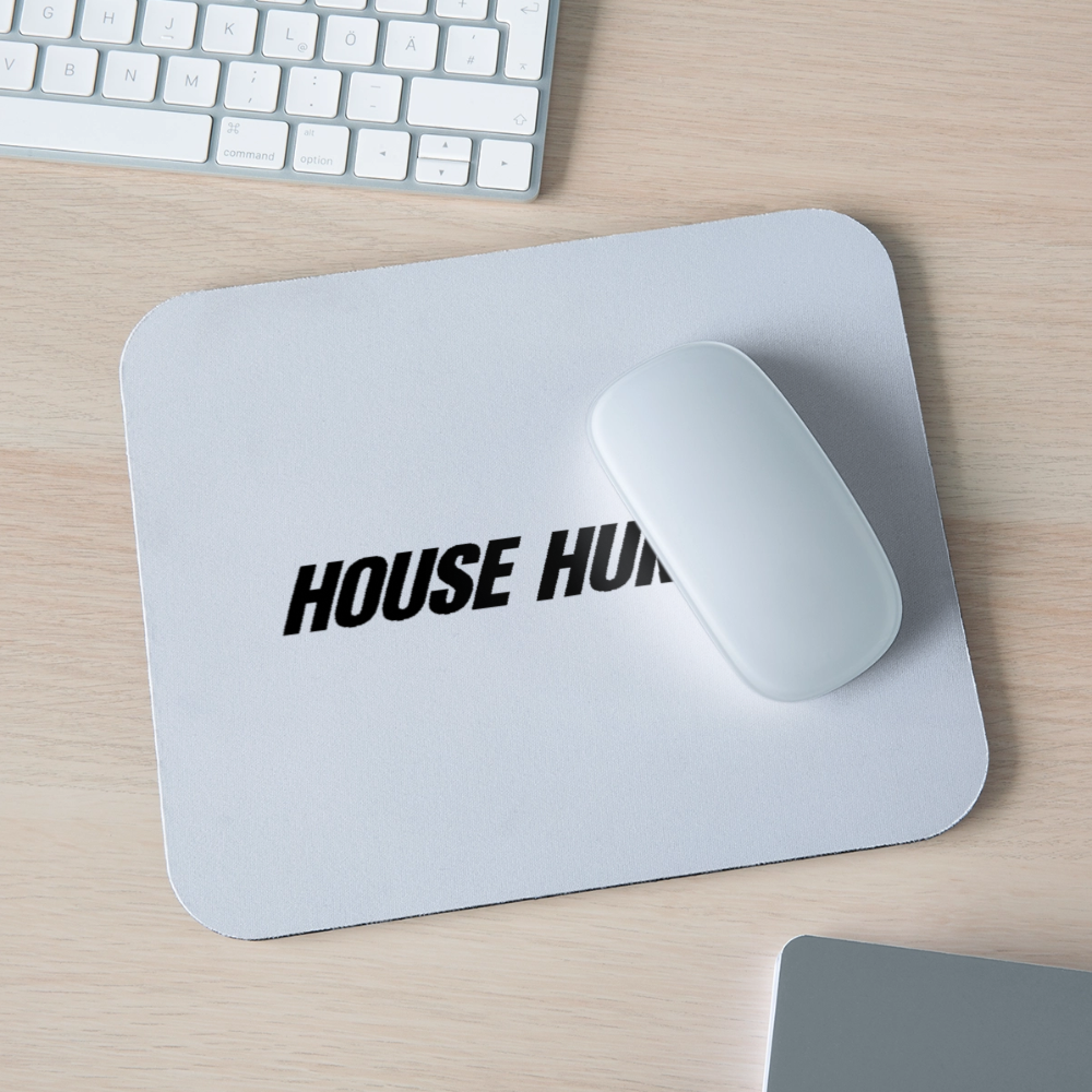 House Hunter Mouse pad - white