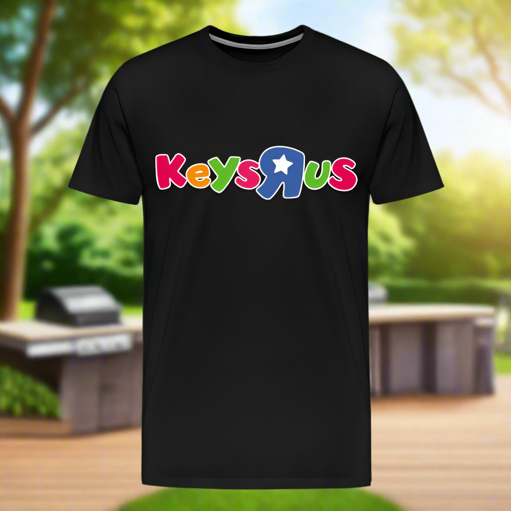 Keys-R-us T-Shirt - black