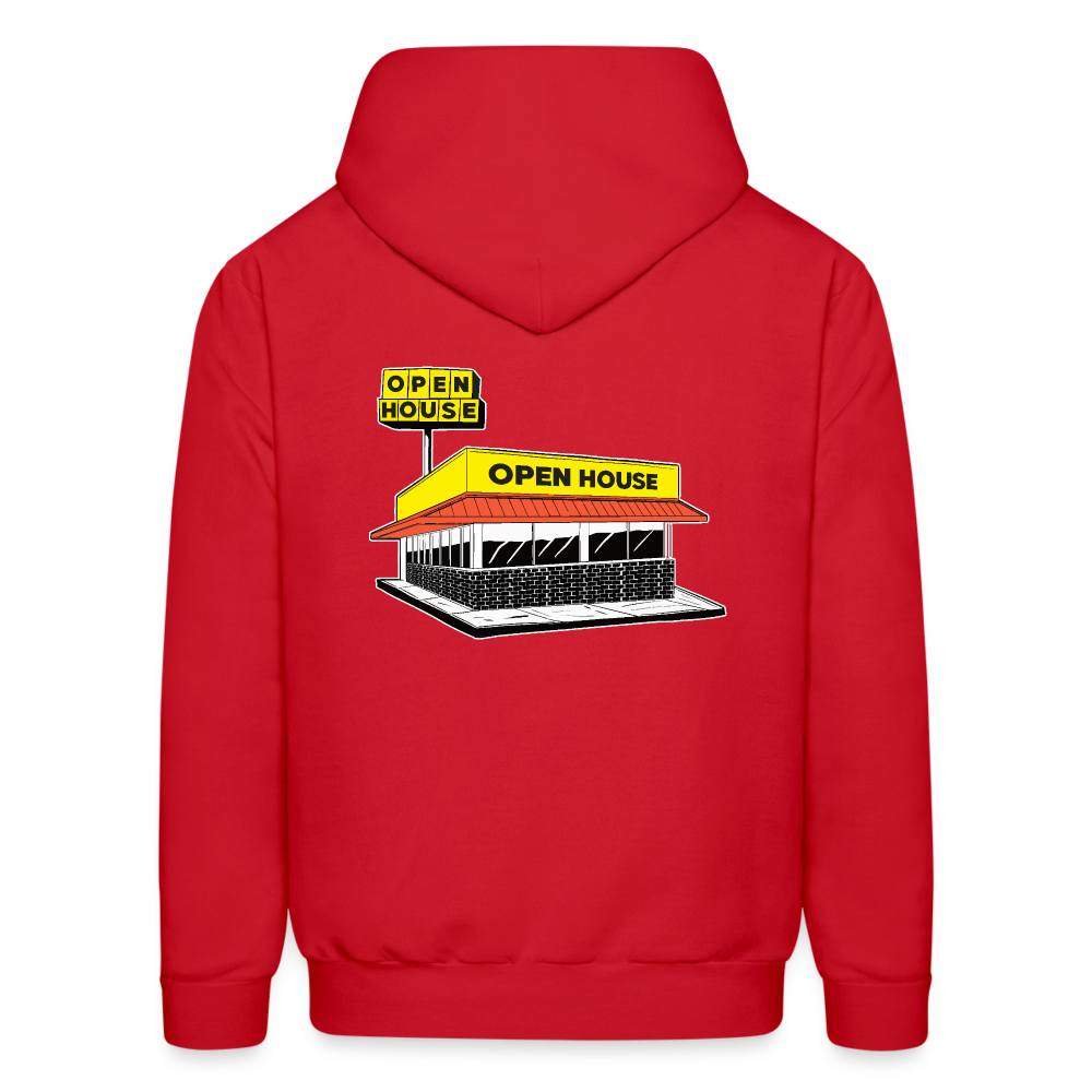 Open House Hoodie - red