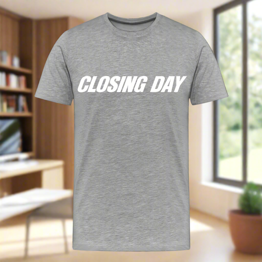 Closing Day T-Shirt - heather gray