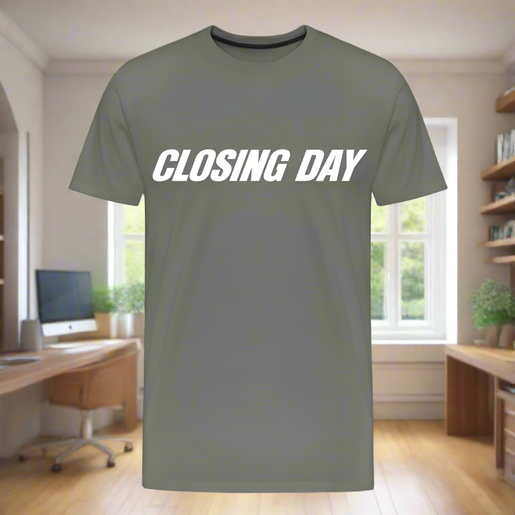 Closing Day T-Shirt - asphalt gray