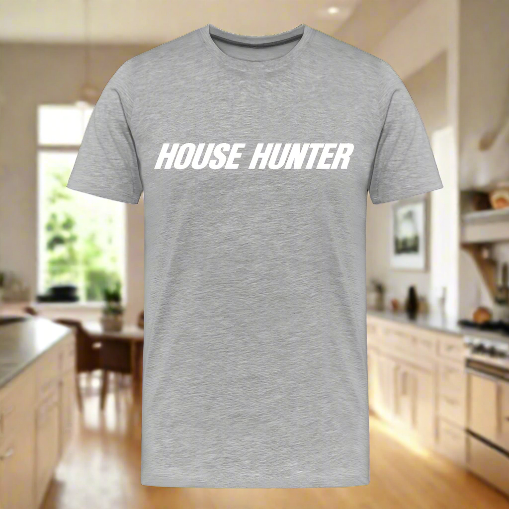 House Hunter Organic T-Shirt - heather gray