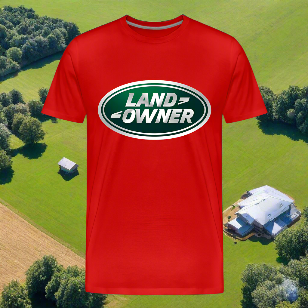 Land Owner Premium T-Shirt - red