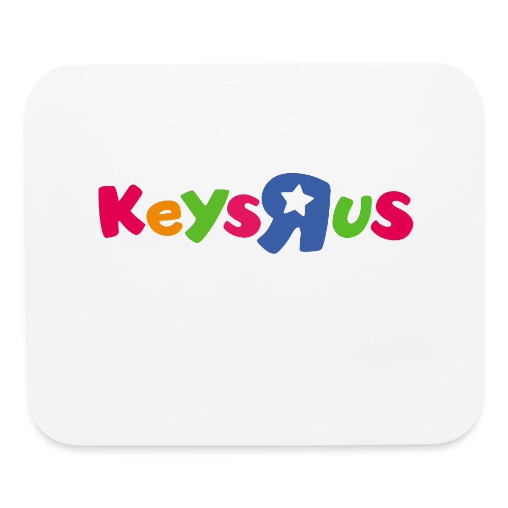 KeysRus Mouse pad - white