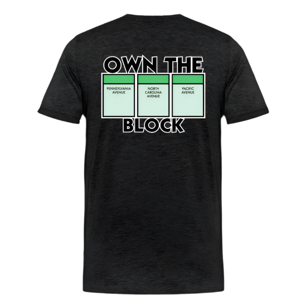 Own The Block Organic T-Shirt - charcoal grey