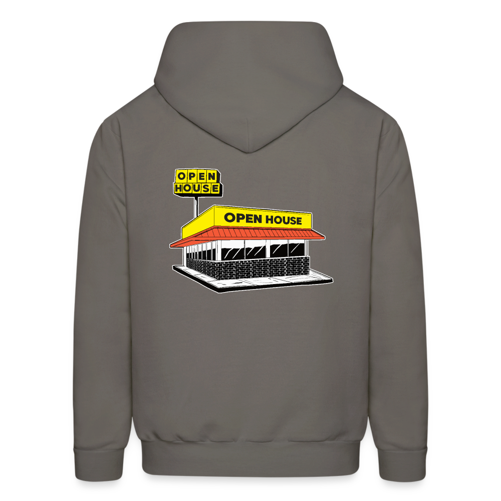 Open House Hoodie - asphalt gray