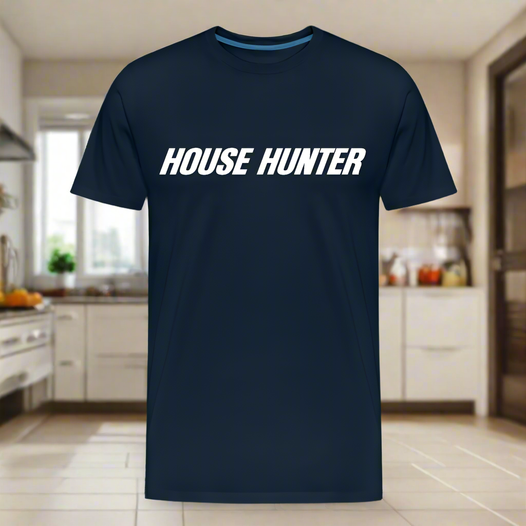 House Hunter Organic T-Shirt - deep navy