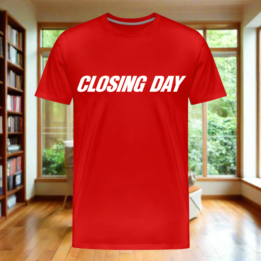 Closing Day T-Shirt - red