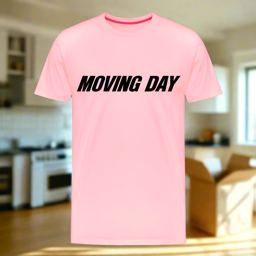 Moving Day T-Shirt - pink