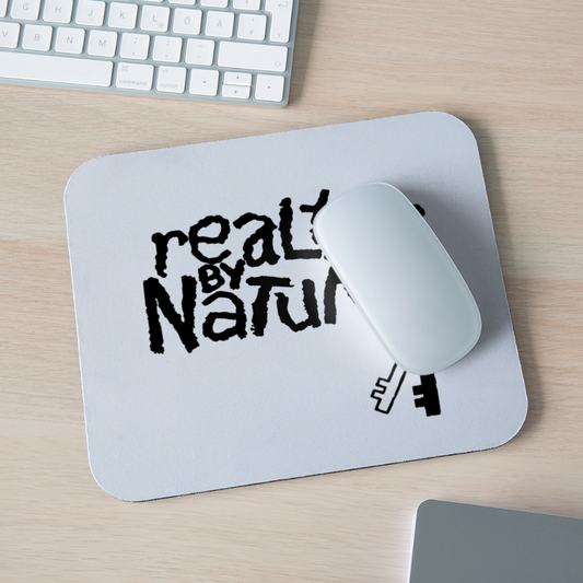 Realtor By Nature Mouse pad - white