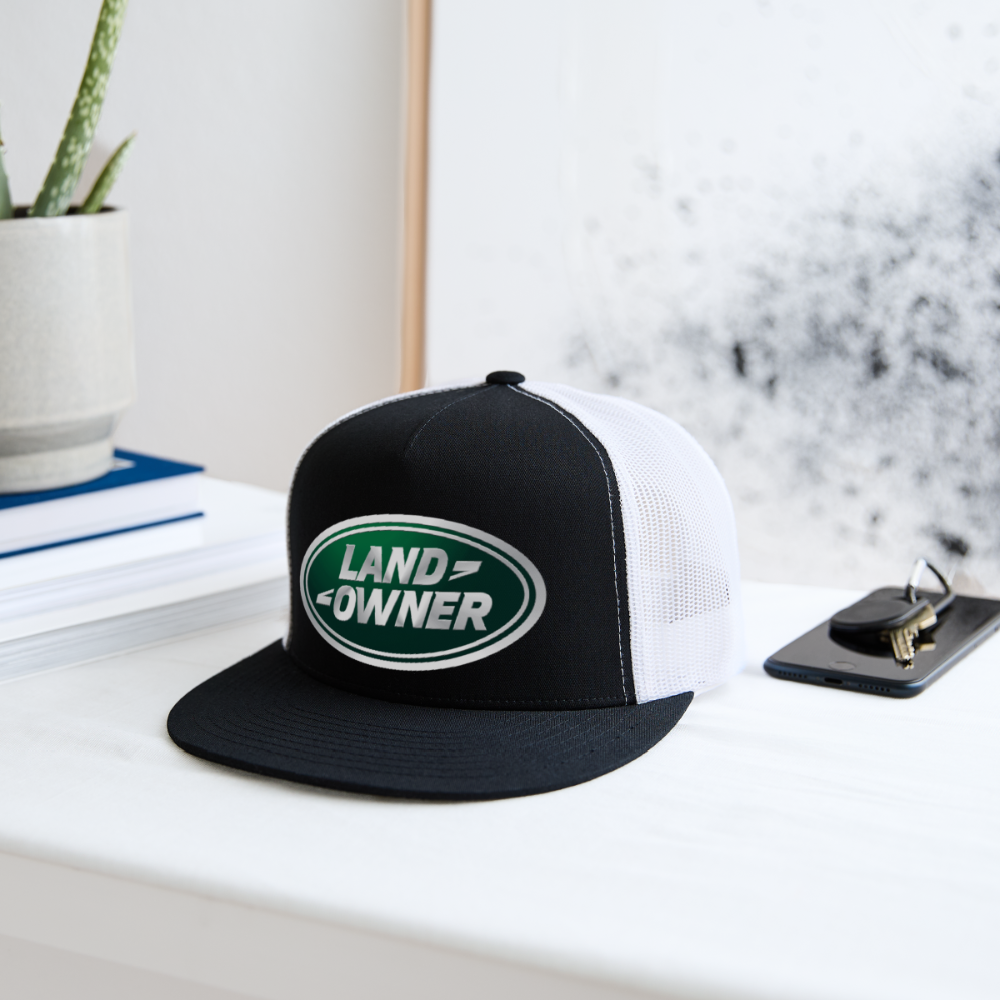 Land Owner Trucker Hat - black/white