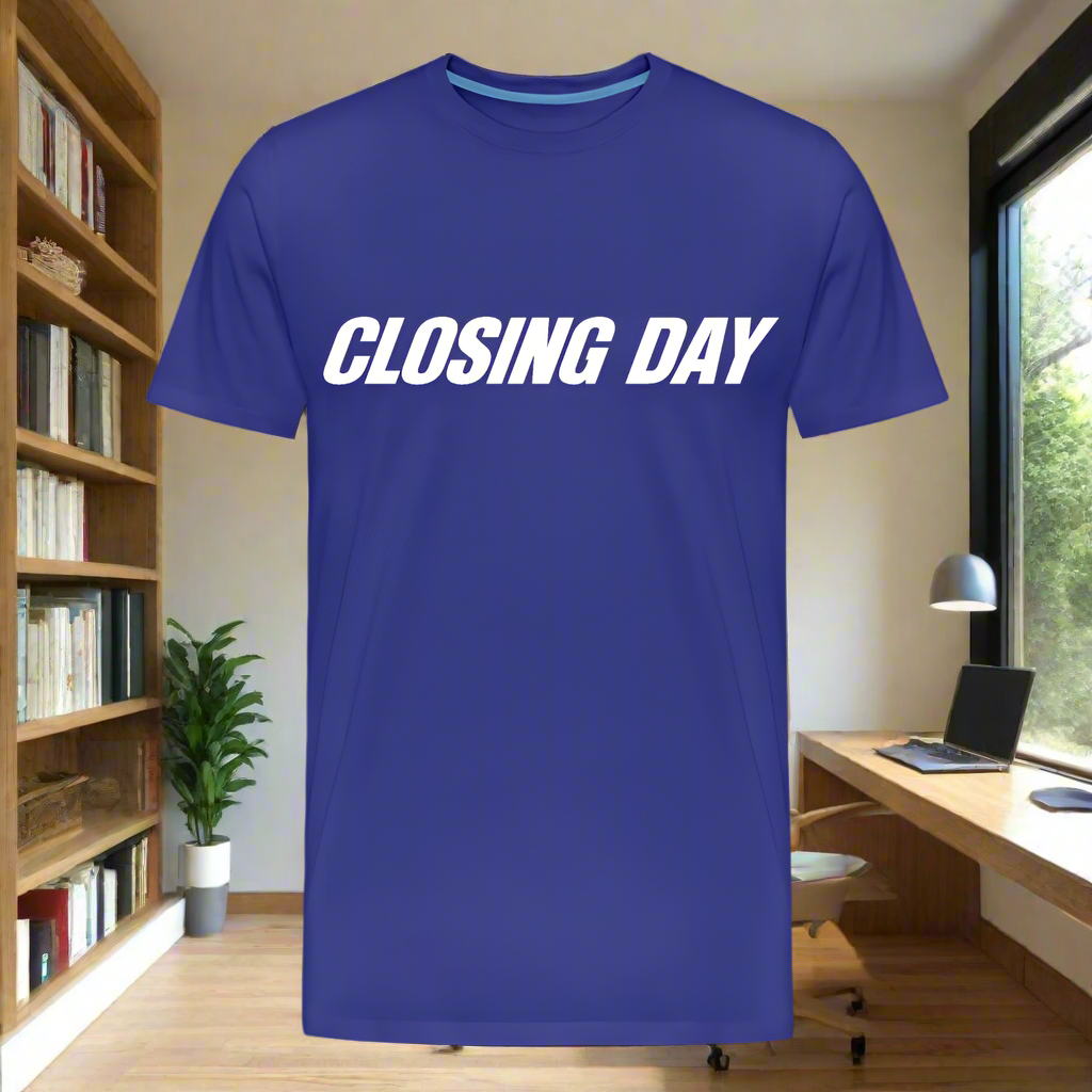 Closing Day T-Shirt - royal blue