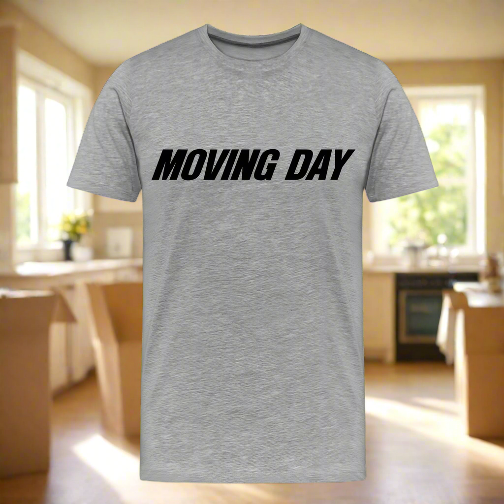 Moving Day T-Shirt - heather gray