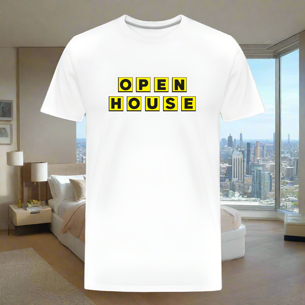 Open House Organic T-Shirt - white