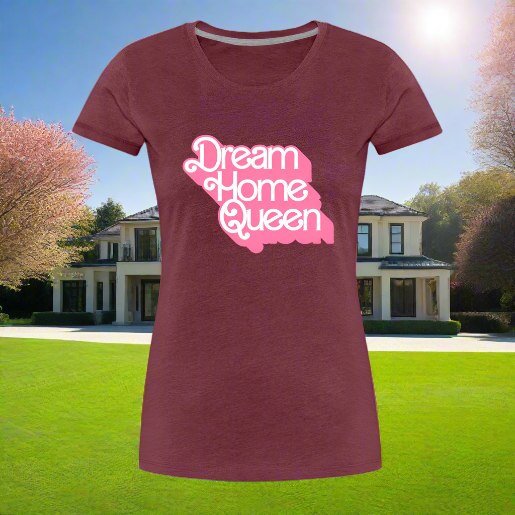 Dream Home T-Shirt - heather burgundy