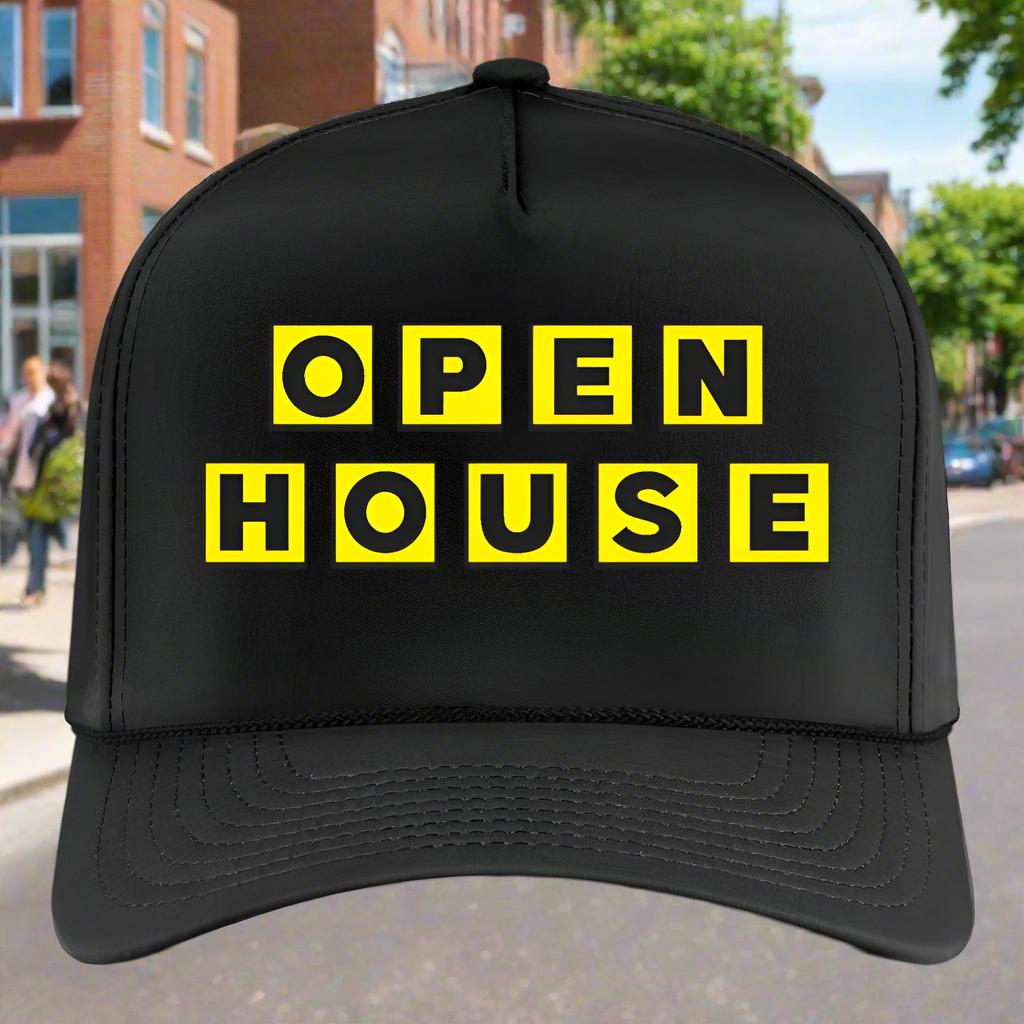 Open House Cap - black/black