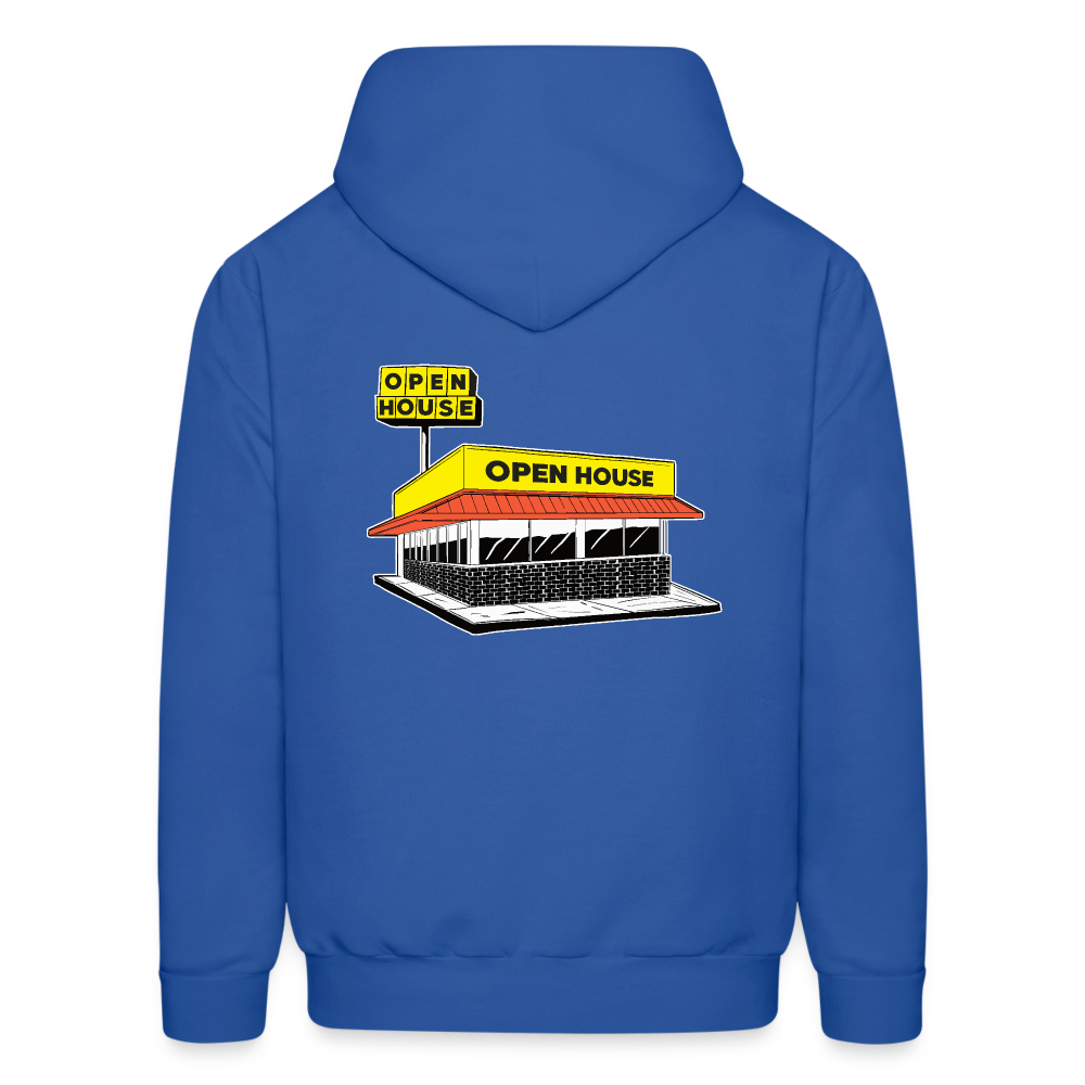 Open House Hoodie - royal blue