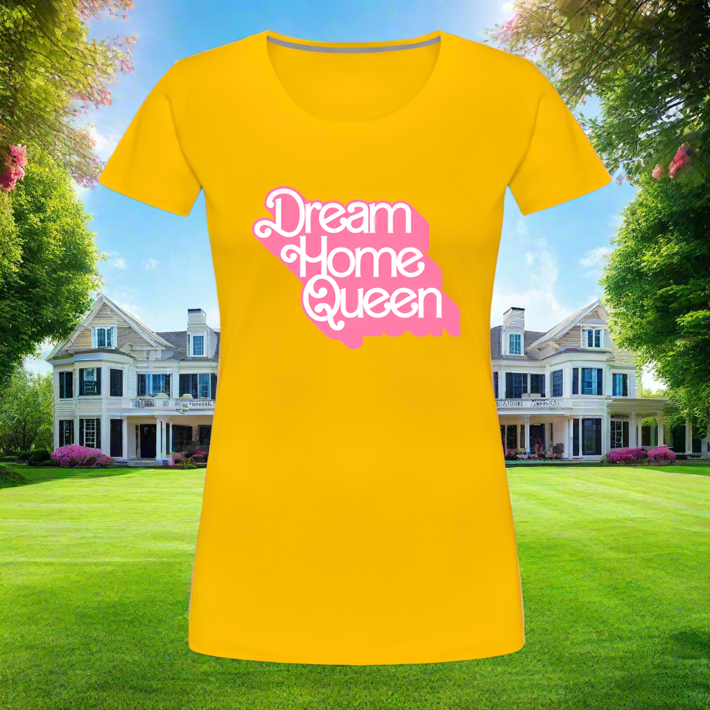 Dream Home T-Shirt - sun yellow