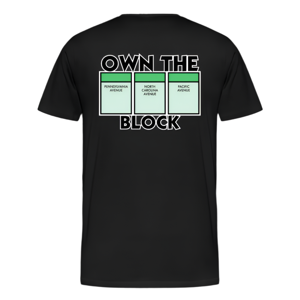 Own The Block Organic T-Shirt - black