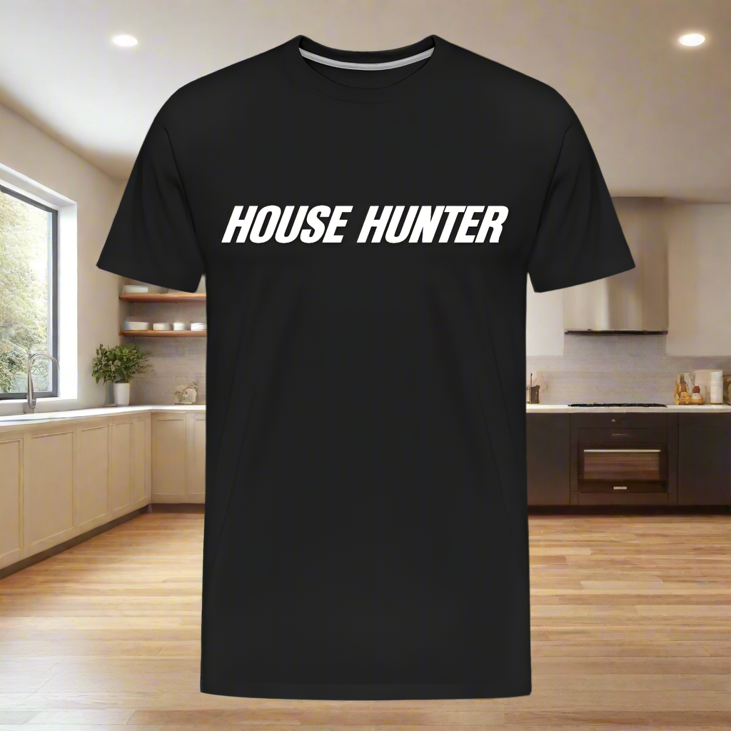 House Hunter Organic T-Shirt - black