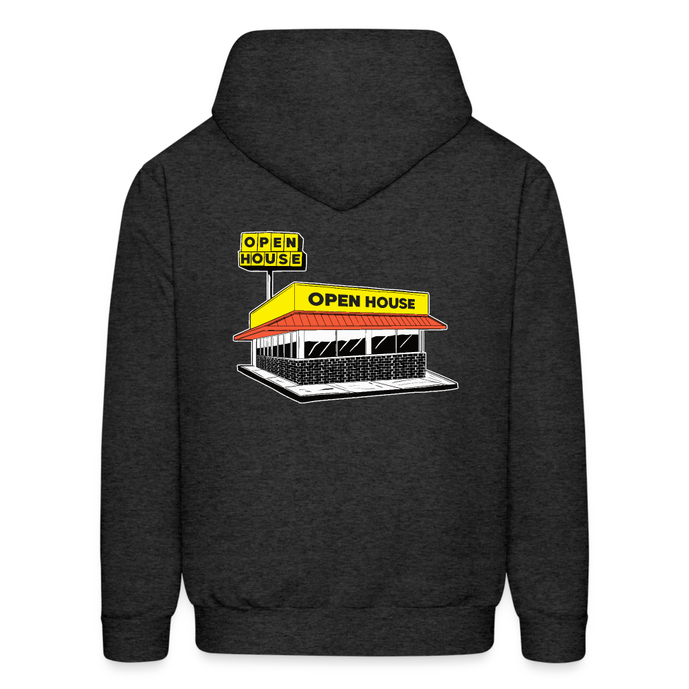 Open House Hoodie - charcoal grey