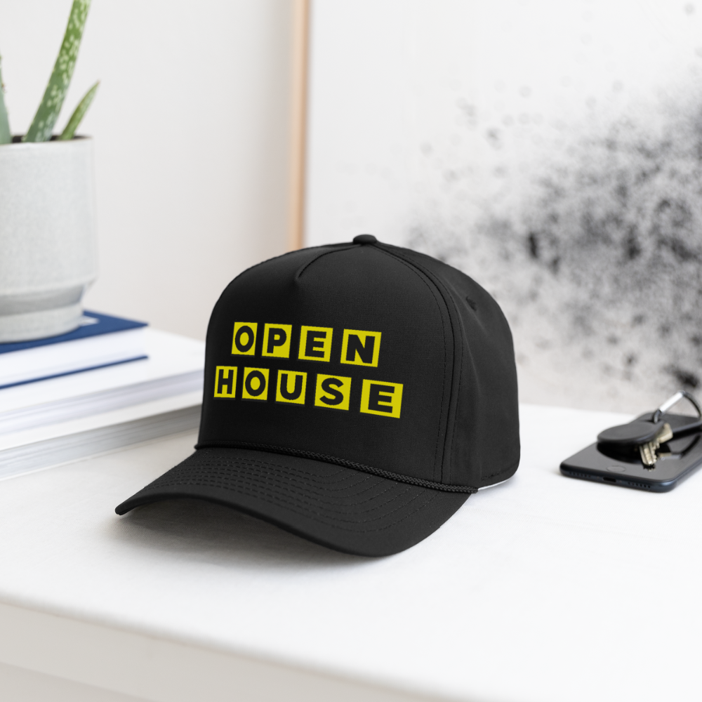 Open House Cap - black/black