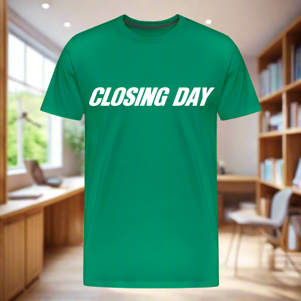 Closing Day T-Shirt - kelly green