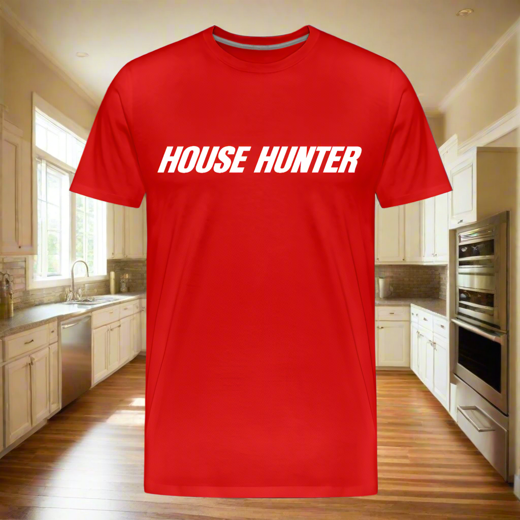 House Hunter Organic T-Shirt - red