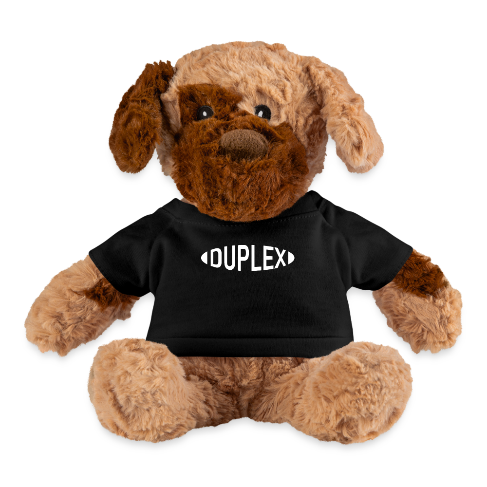 Dog In a Duplex Shirt - black