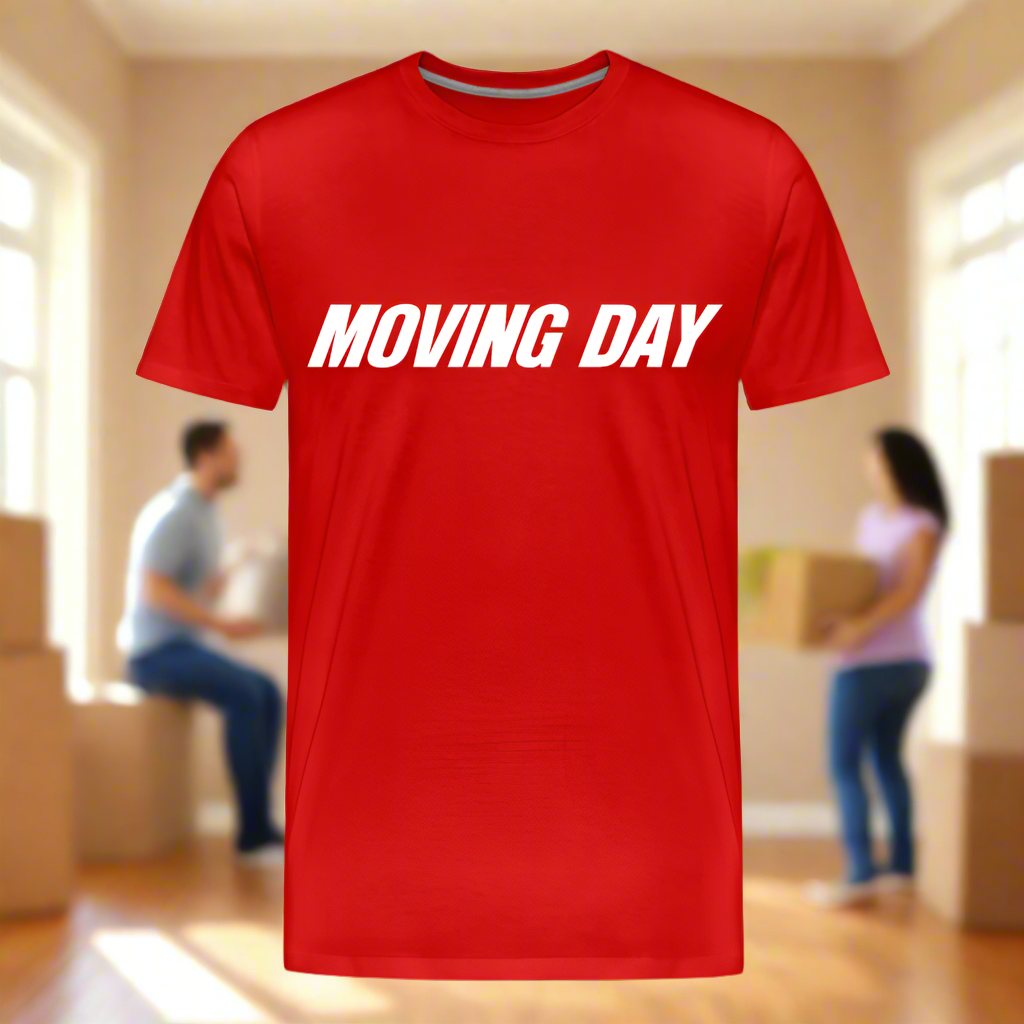 Moving Day T-Shirt - red