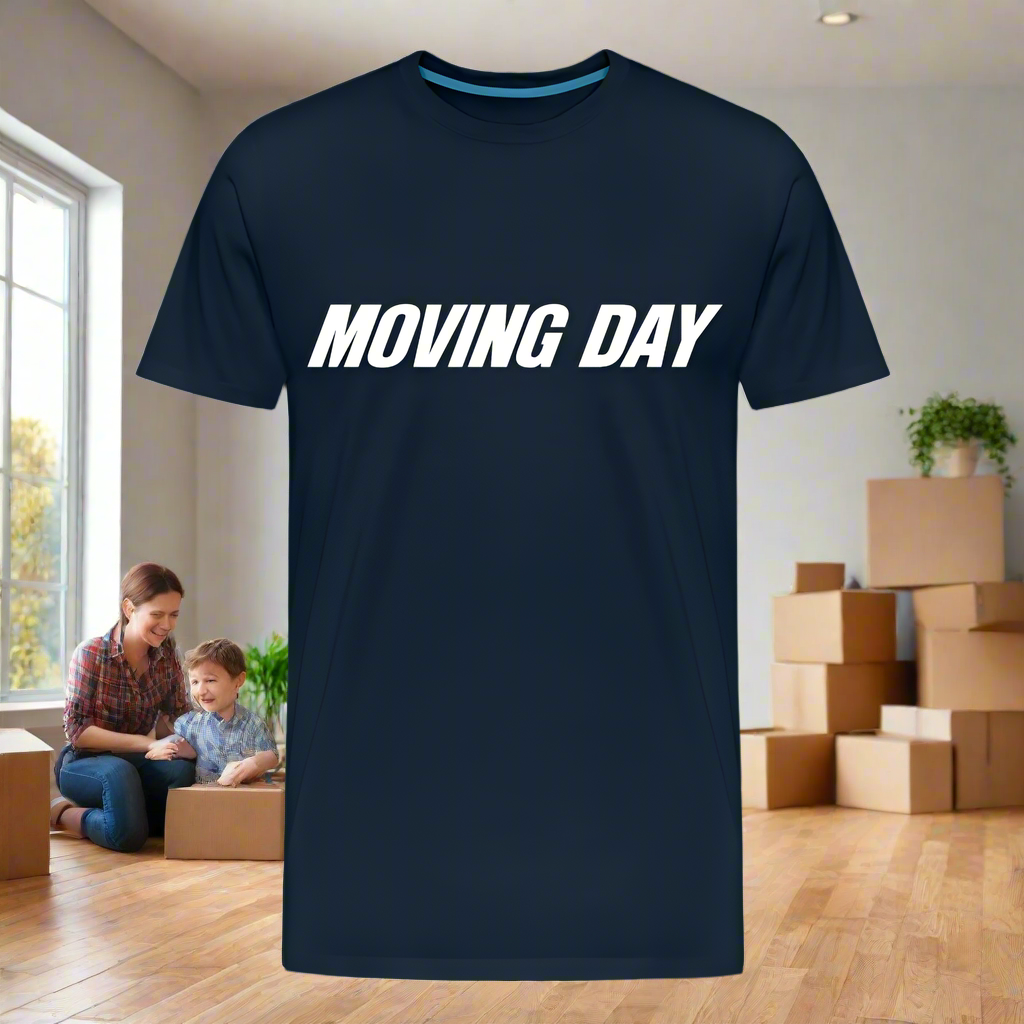 Moving Day T-Shirt - deep navy