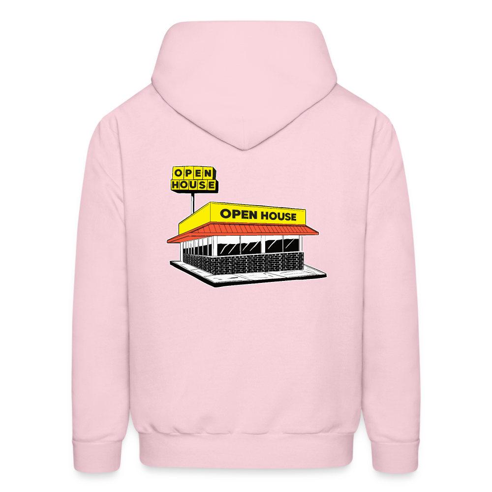 Open House Hoodie - pale pink