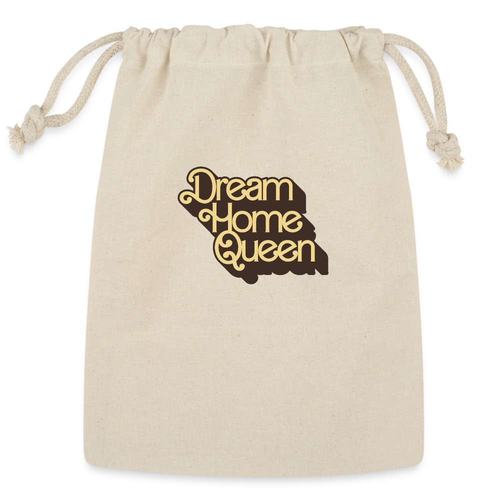 Dream Home Queen Gift Bag - Brown - Natural