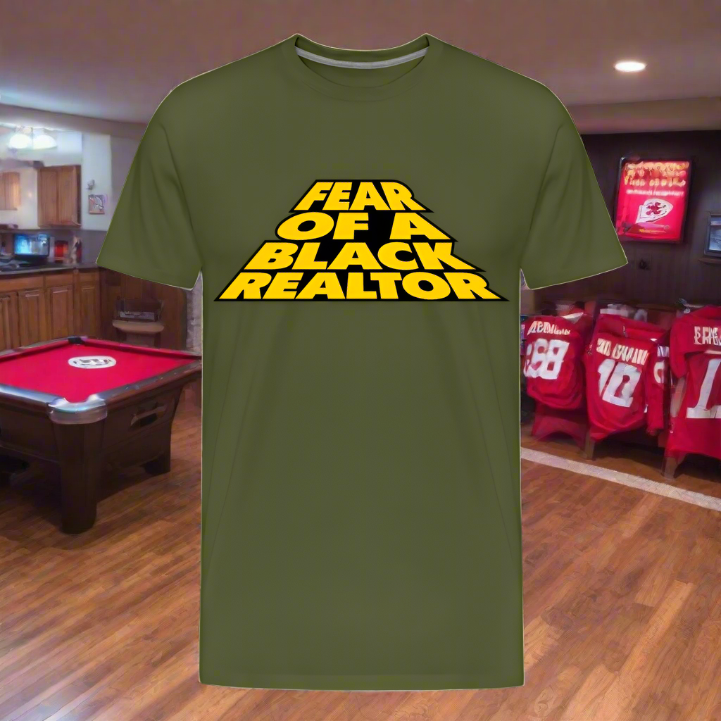 Fear Of A Black Realtor Premium T-Shirt - olive green