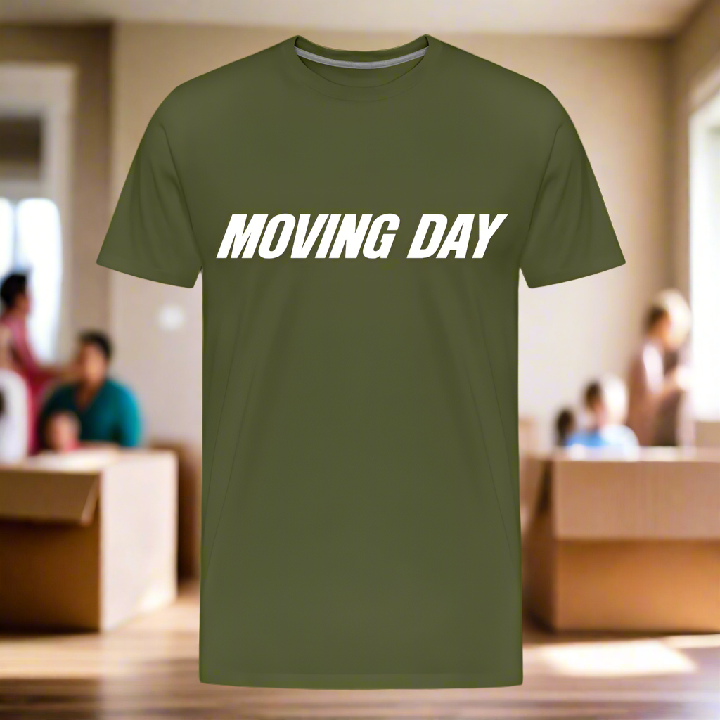 Moving Day T-Shirt - olive green