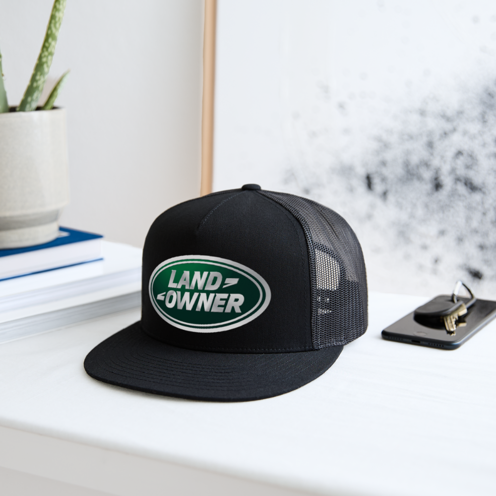 Land Owner Trucker Hat - black/black