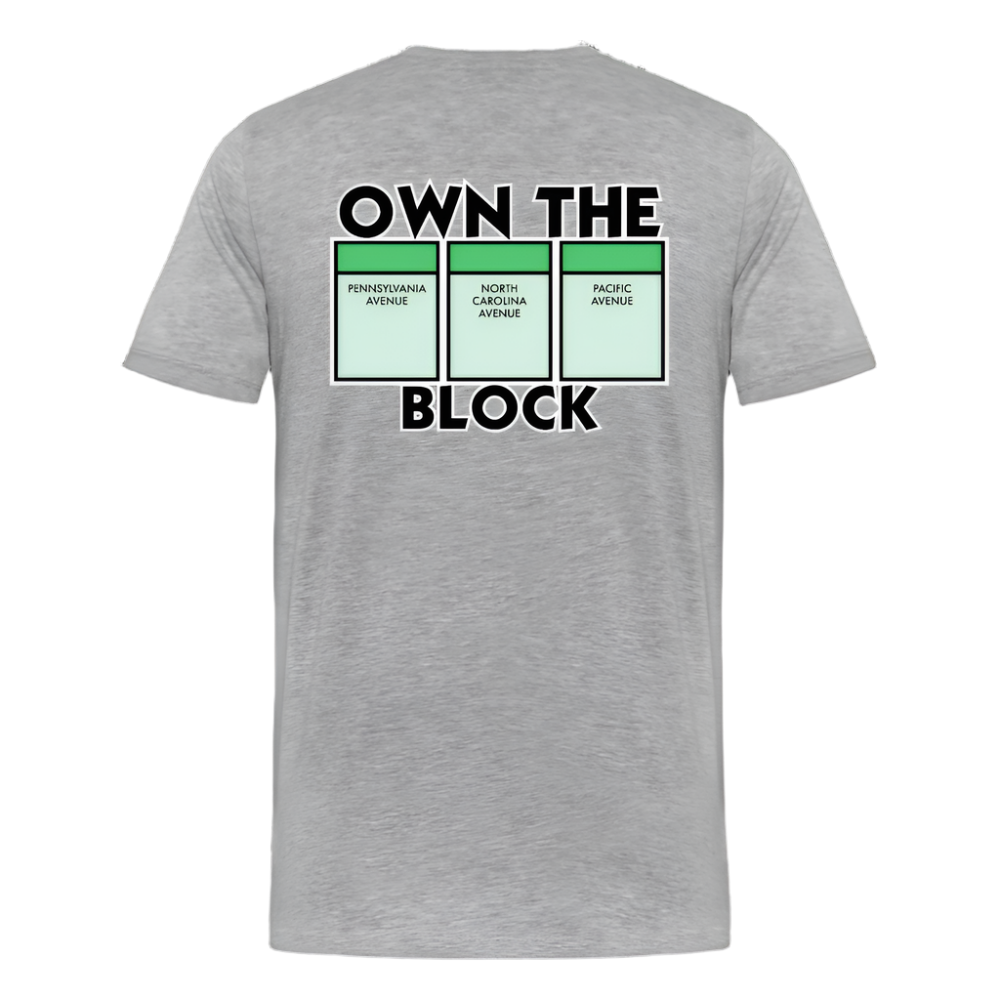 Own The Block Organic T-Shirt - heather gray