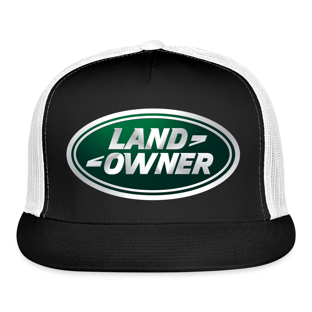 Land Owner Trucker Hat - black/white