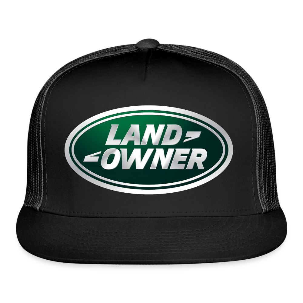 Land Owner Trucker Hat - black/black