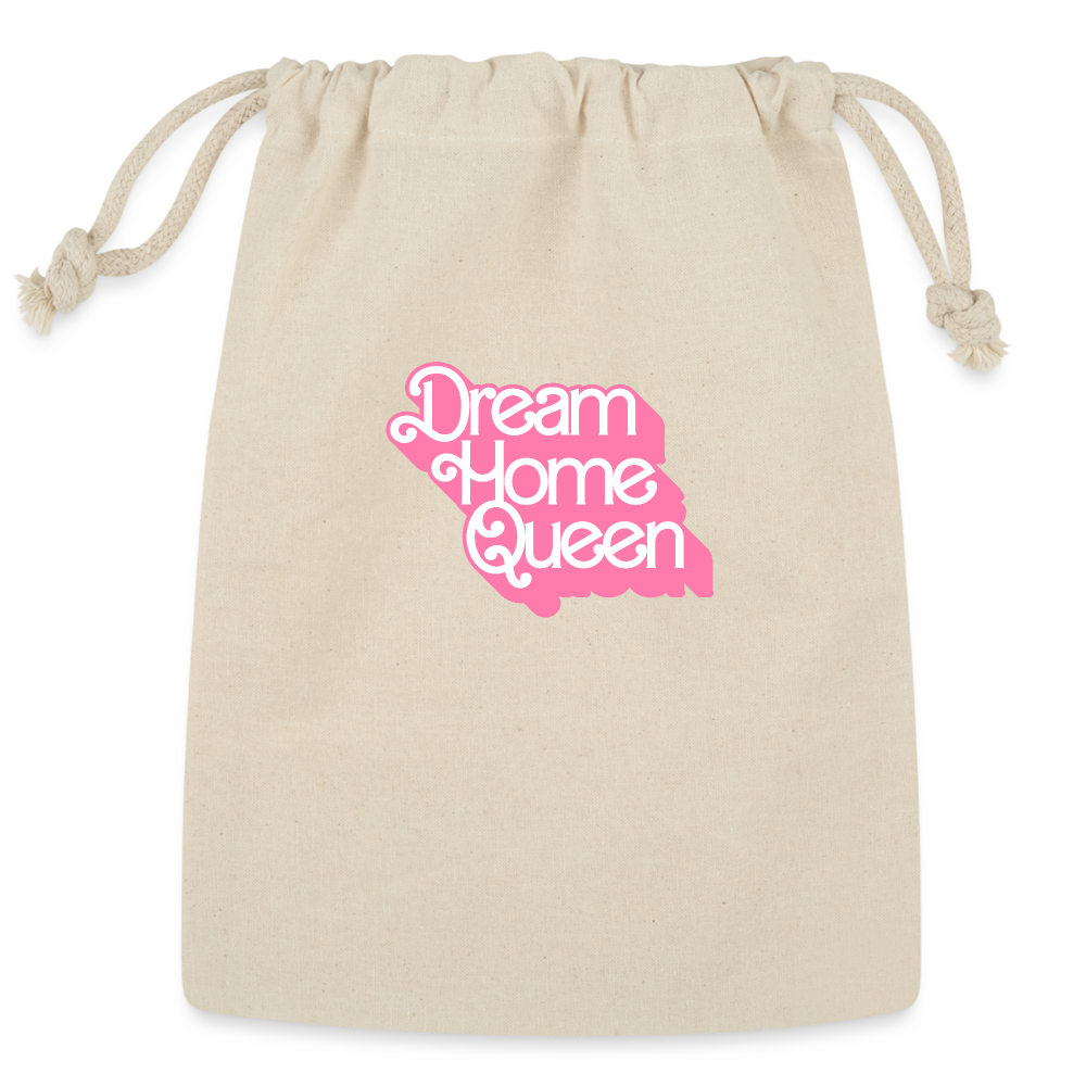 Dream Home Queen Gift Bag - Pink - Natural