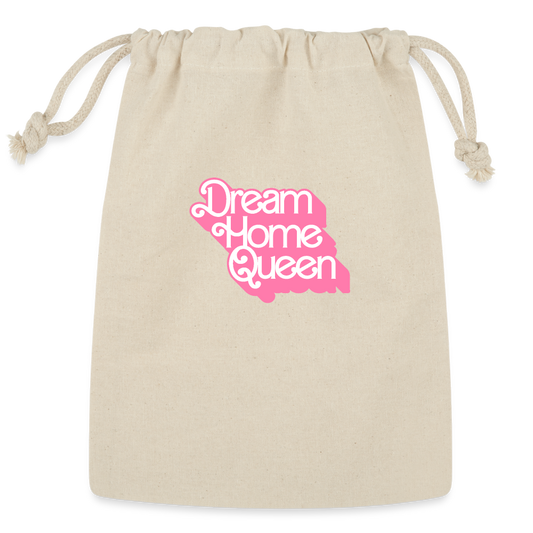 Dream Home Queen Gift Bag - Pink - Natural