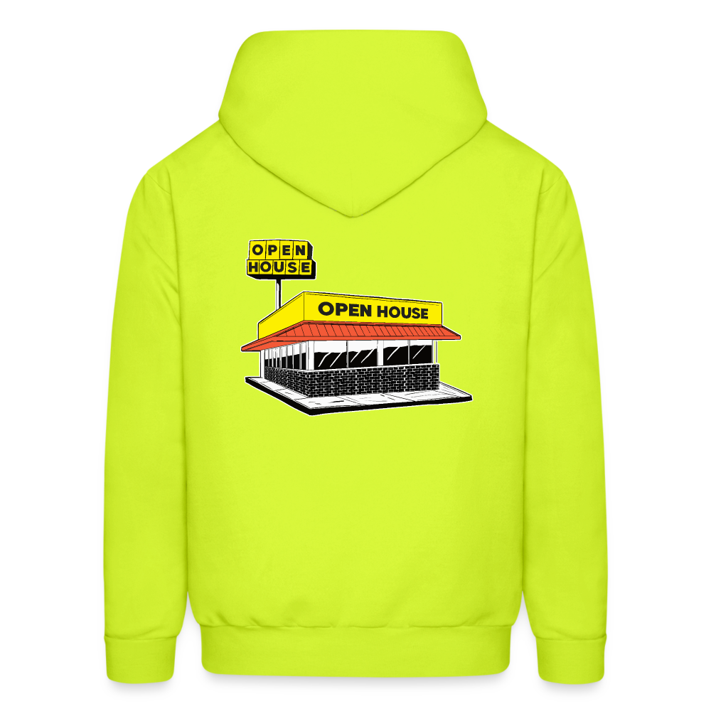 Open House Hoodie - safety green