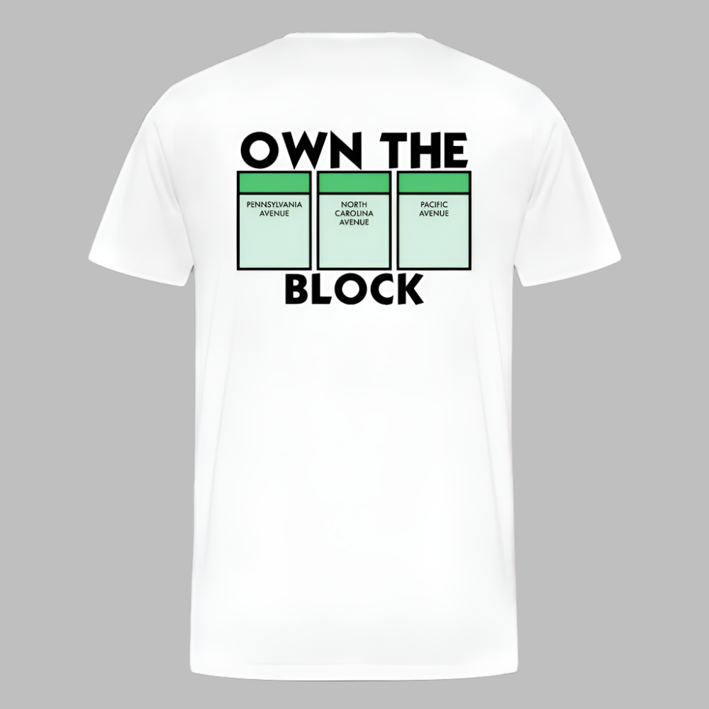 Own The Block Organic T-Shirt - white