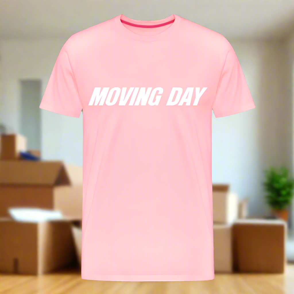 Moving Day T-Shirt - pink