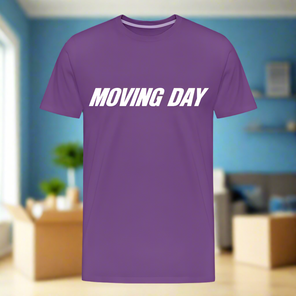 Moving Day T-Shirt - purple