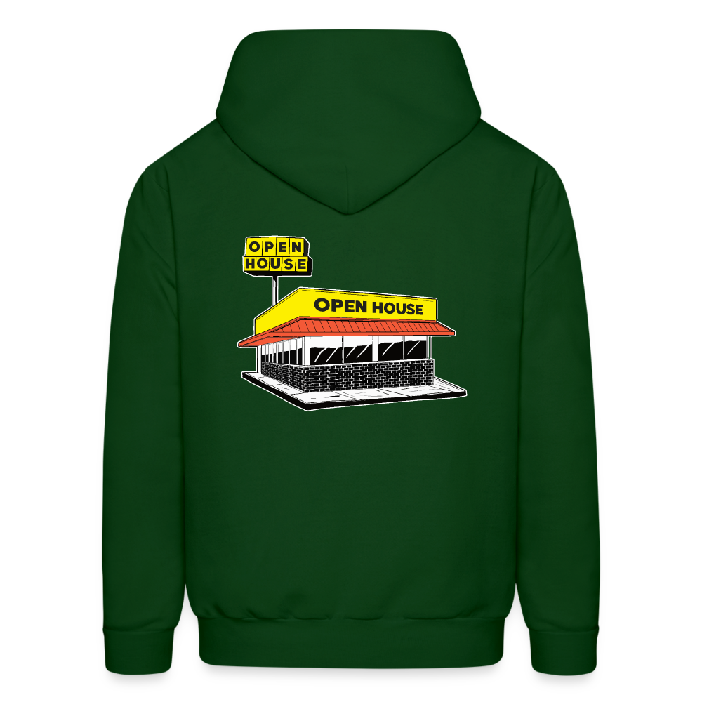 Open House Hoodie - forest green