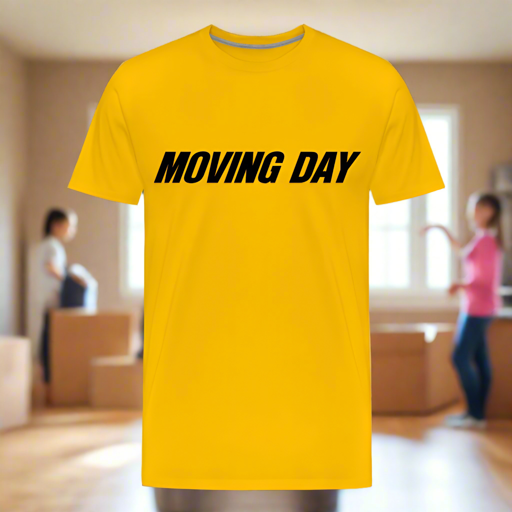 Moving Day T-Shirt - sun yellow