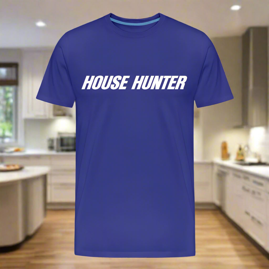 House Hunter Organic T-Shirt - royal blue